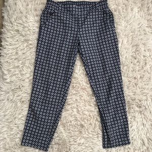 NY&C elastic capri dress pants